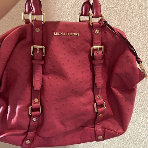 Michael Kors pink leather bag pocketbook - Picture 4 of 6